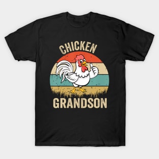 Chicken Grandson - Chicken Owner Lover Farming Farm T-Shirt